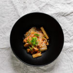Kimchi with Daikon and Scallions 3 | roottoskykitchen.com