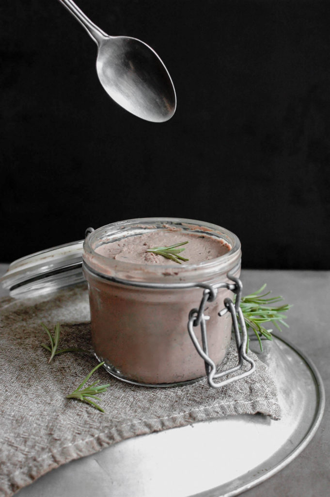 Grass Fed Beef Liver Pâté with Rosemary and Nutmeg 0-3 | roottoskykitchen.com