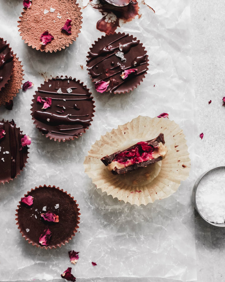 Cranberry Cashew Butter Cups with Reishi and Maple 3| roottoskykitchen.com