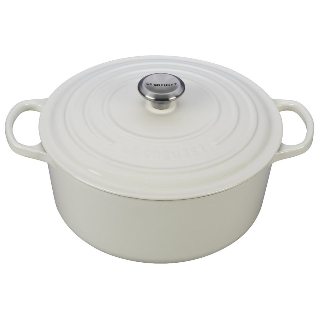 le creuset dutch oven white