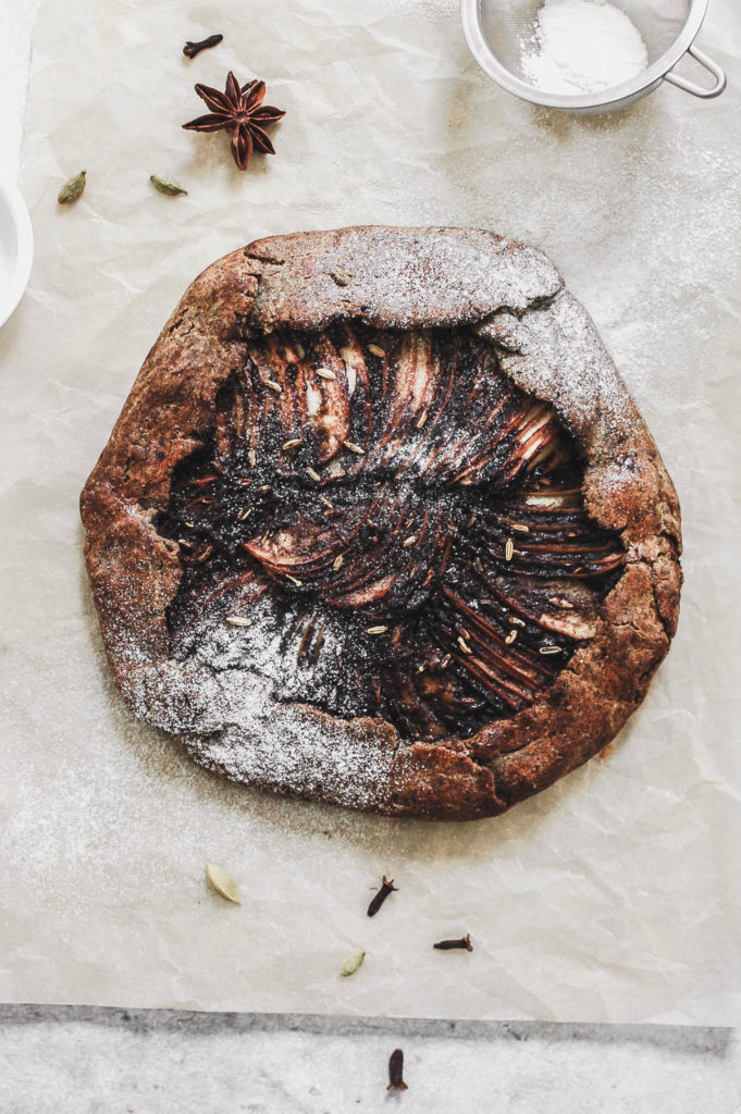 Chai Spiced Apple Galette 4 | roottoskykitchen.com