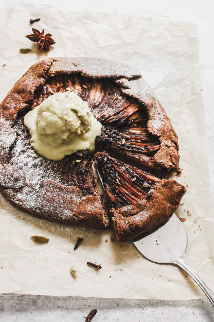 Chai Spiced Apple Galette 5 | roottoskykitchen.com