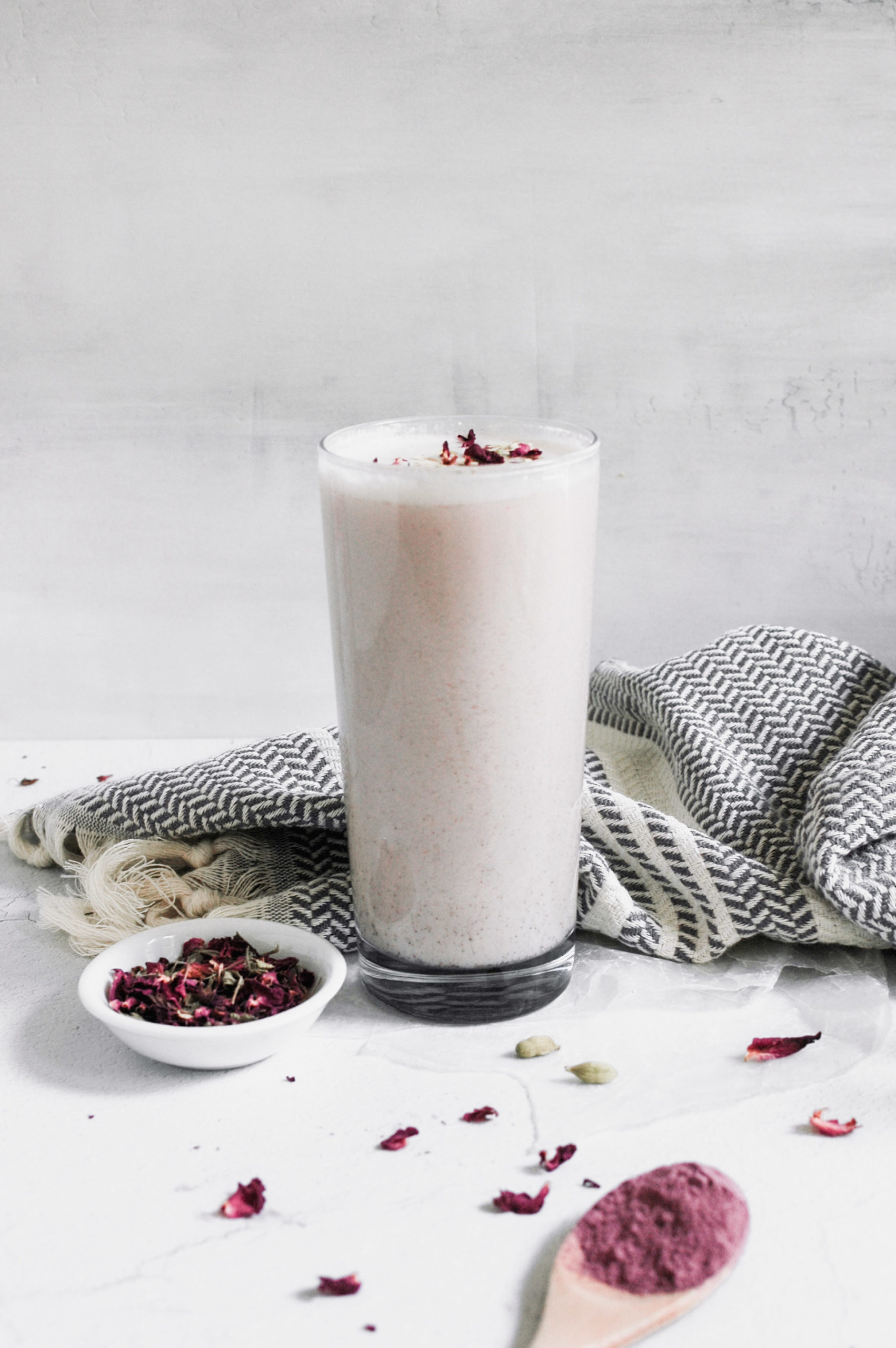 EASY Rose Cardamom Lassi - Ministry of Curry