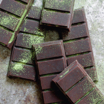 Peppermint matcha chocolate bars 3 roottoskykitchen.com